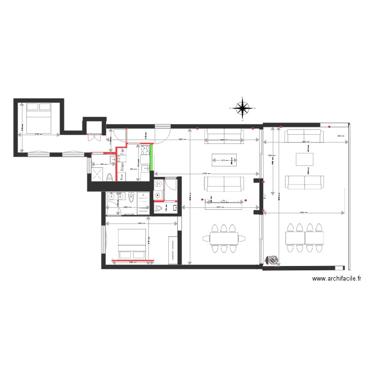 Lérina Meubles Mood v3. Plan de 0 pièce et 0 m2