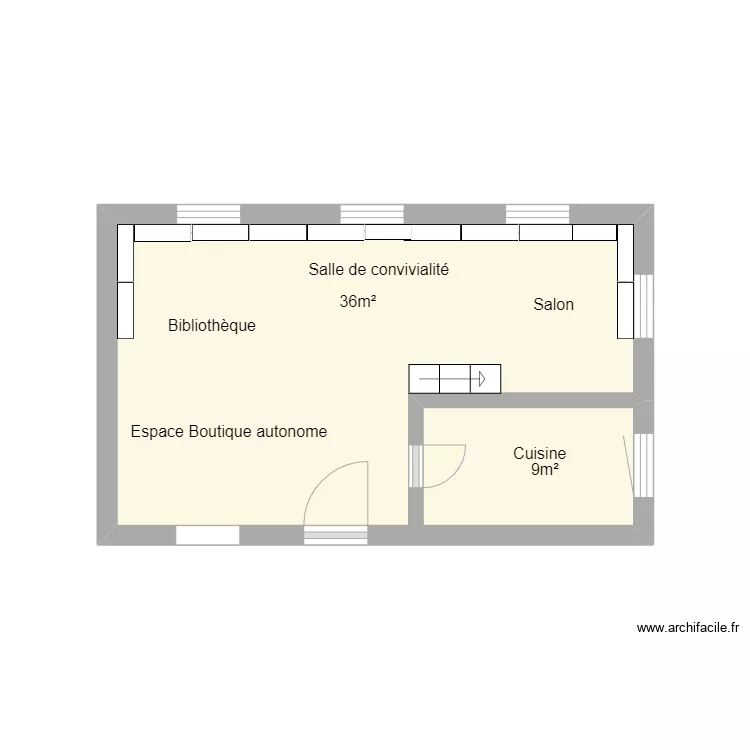 RDC TUGNY ET PONT. Plan de RDC TUGNY ET PONT. Plan de