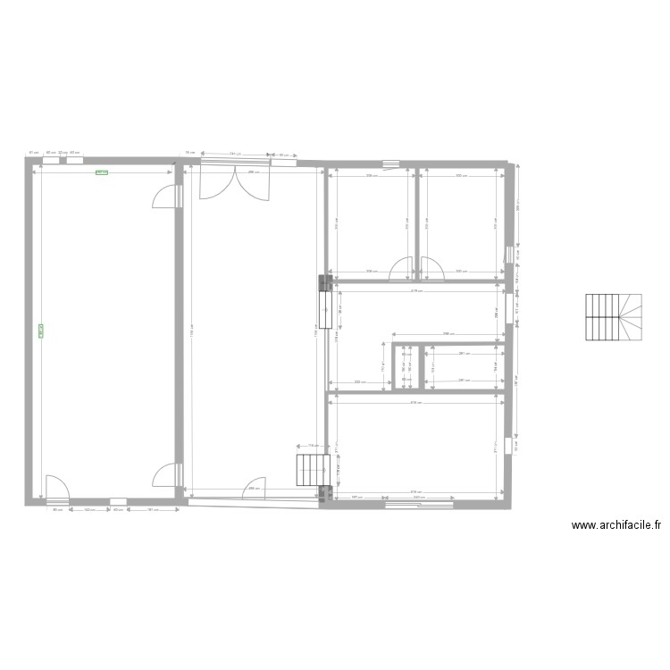 Bauges. Plan de 0 pièce et 0 m2