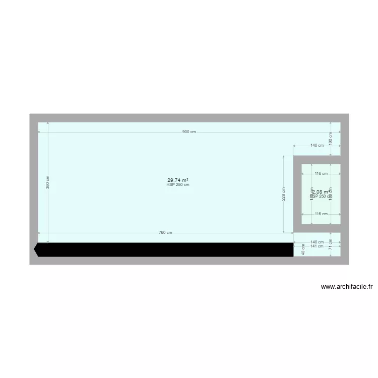 Marc et Evelyne. Plan de 