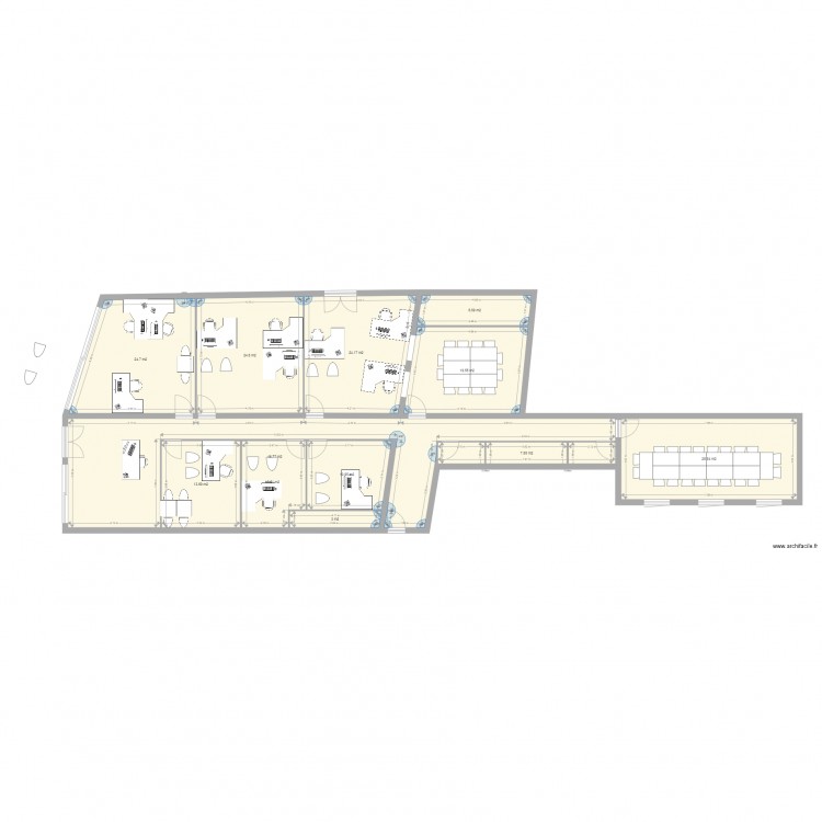 dolet aménagé 1. Plan de 0 pièce et 0 m2