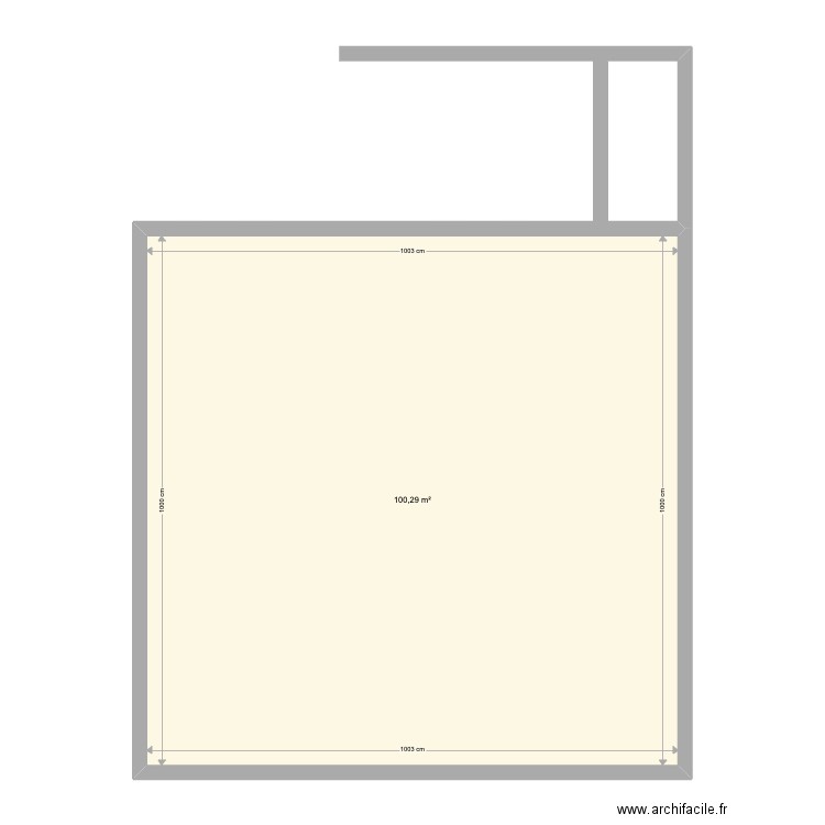 1er étage. Plan de 0 pièce et 0 m2