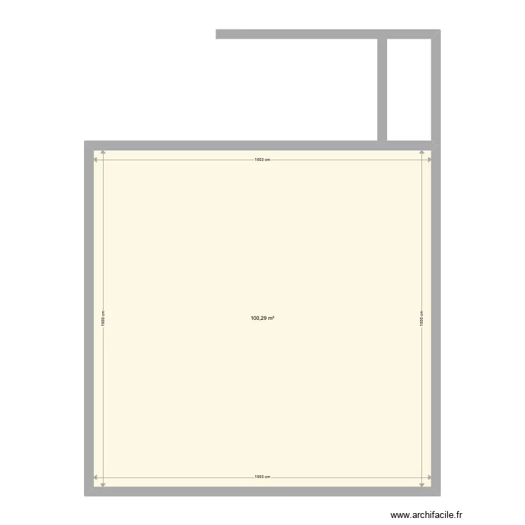 1er &eacute;tage. Plan de 