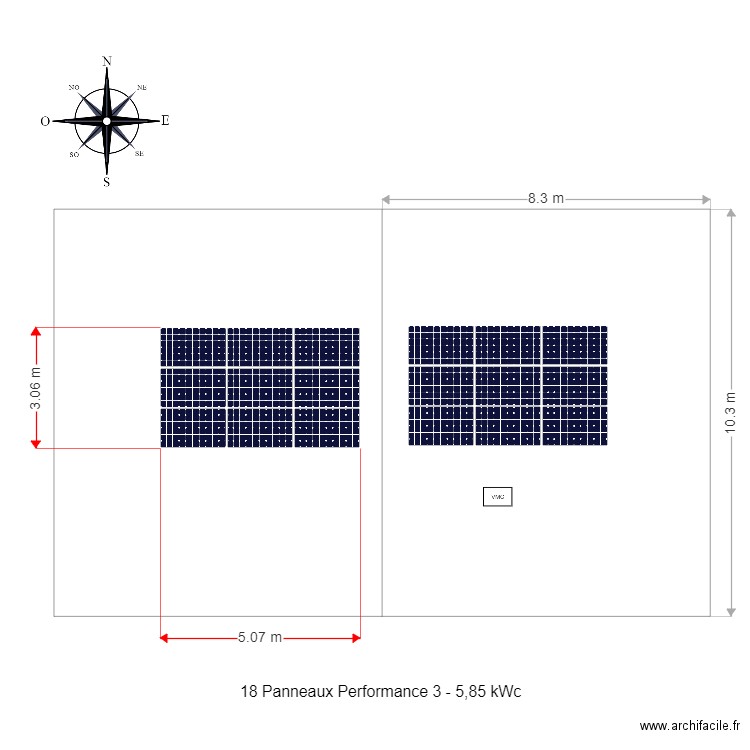 Maison GAGLIANO locataire ALLOIN. Plan de 0 pièce et 0 m2