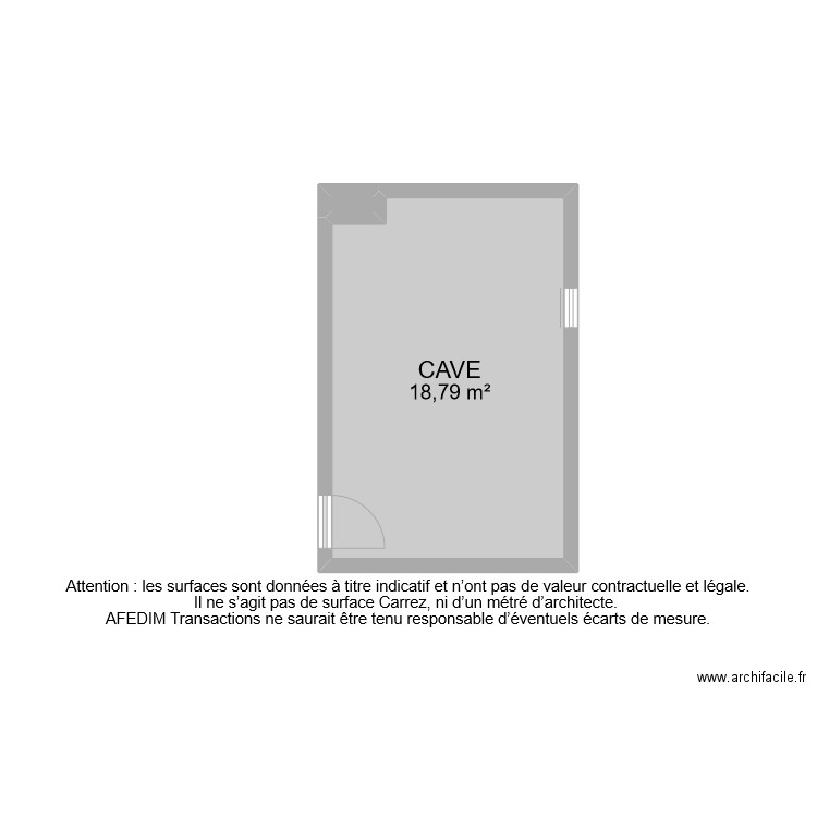 BI 11220 CAVE. Plan de 0 pièce et 0 m2