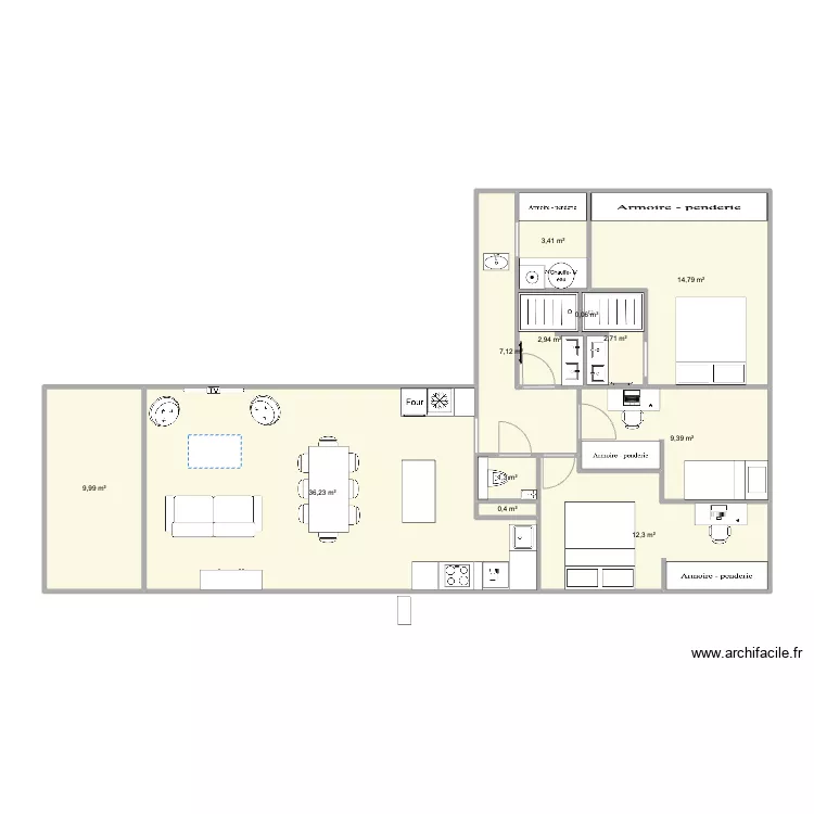 Santa Barbara Dernier test. Plan de 