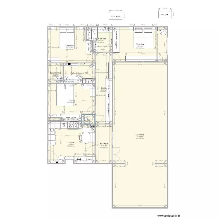 APPART240419. Plan de 