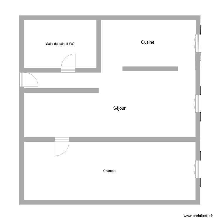 bertier audemar. Plan de 0 pièce et 0 m2