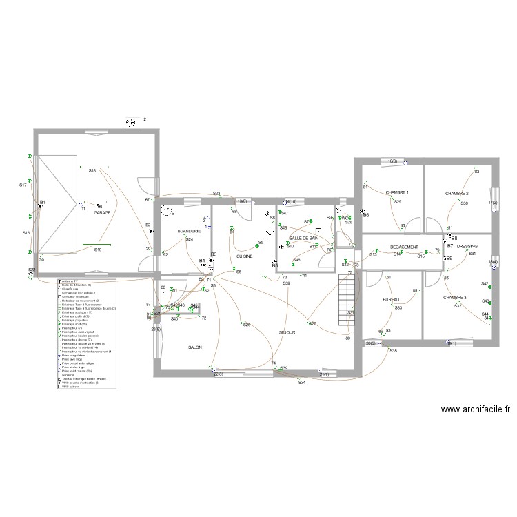 ELOPHE Sébastien ECLAIRAGE. Plan de 0 pièce et 0 m2