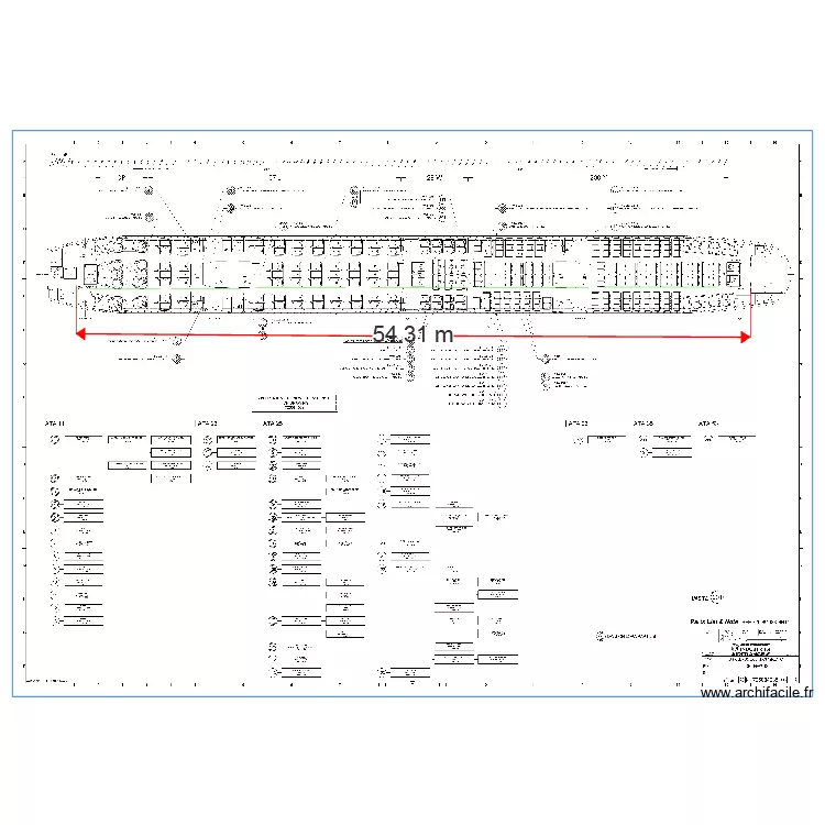AF B777300. Plan de AF B777300. Plan de
