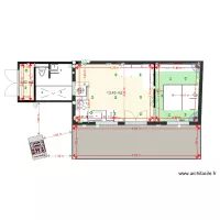 PETITE MAISON SDB GAUCHE AVEC COTES