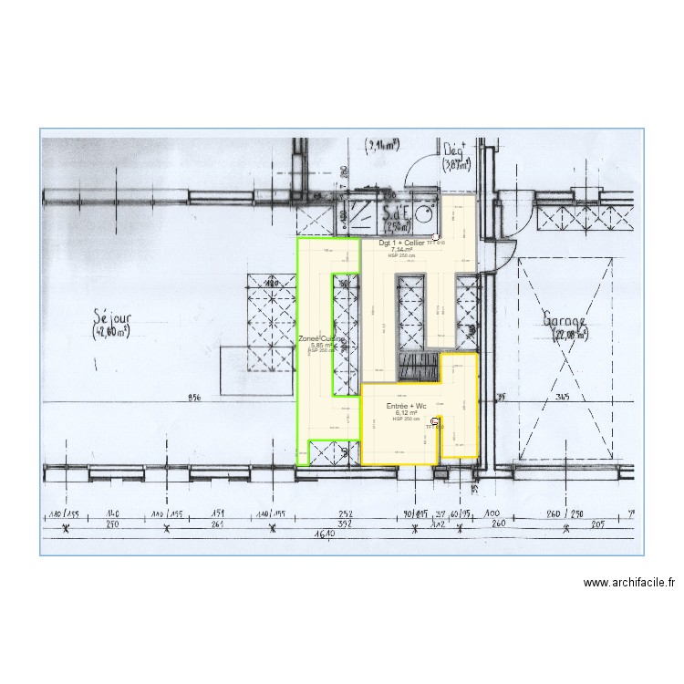 JM MARI  Entrée Dgt Cellier. Plan de 0 pièce et 0 m2