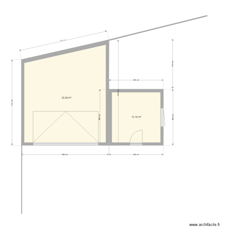 garage extension 02. Plan de 0 pièce et 0 m2