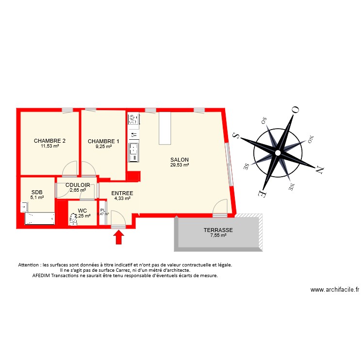 BI 7153. Plan de 0 pièce et 0 m2