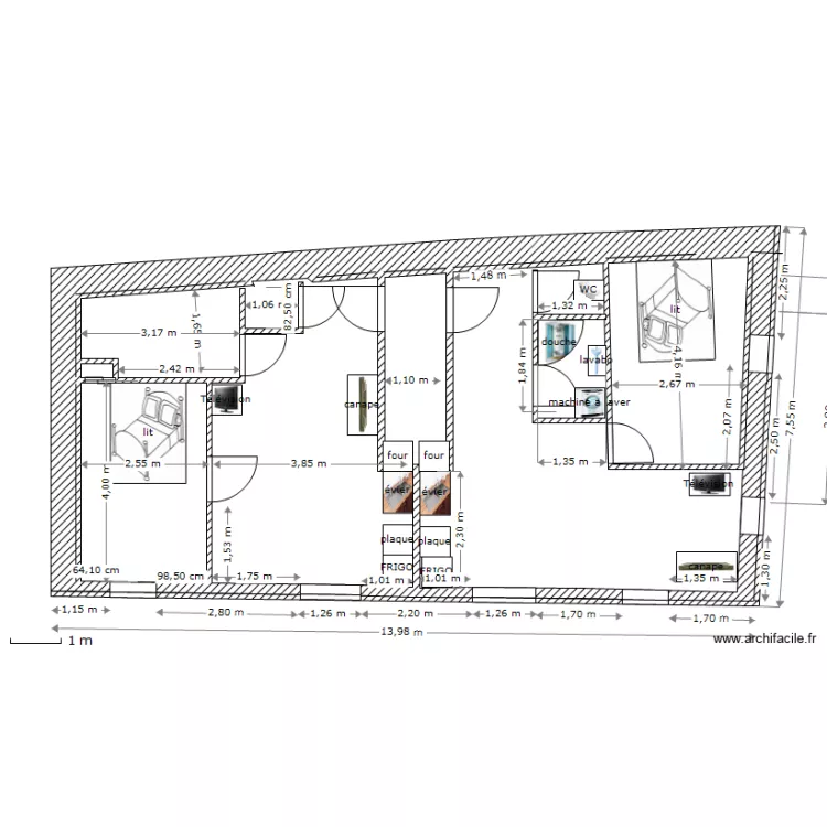 1 Etage. Plan de 1 Etage. Plan de