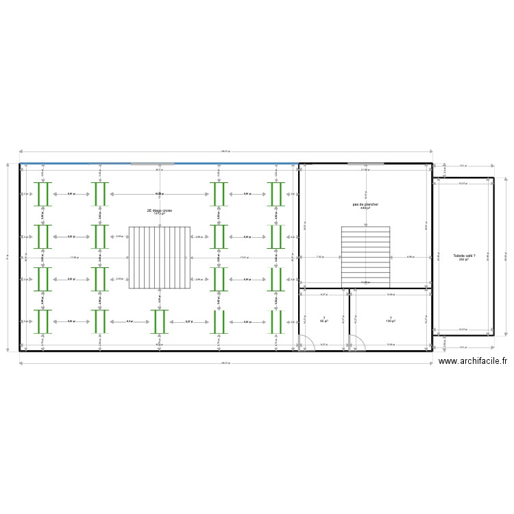 2E Étage 2. Plan de 0 pièce et 0 m2