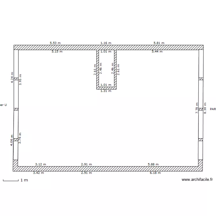 Noisy ODM base . Plan de 