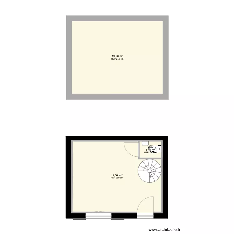 Studio-Zoning 01. Plan de 