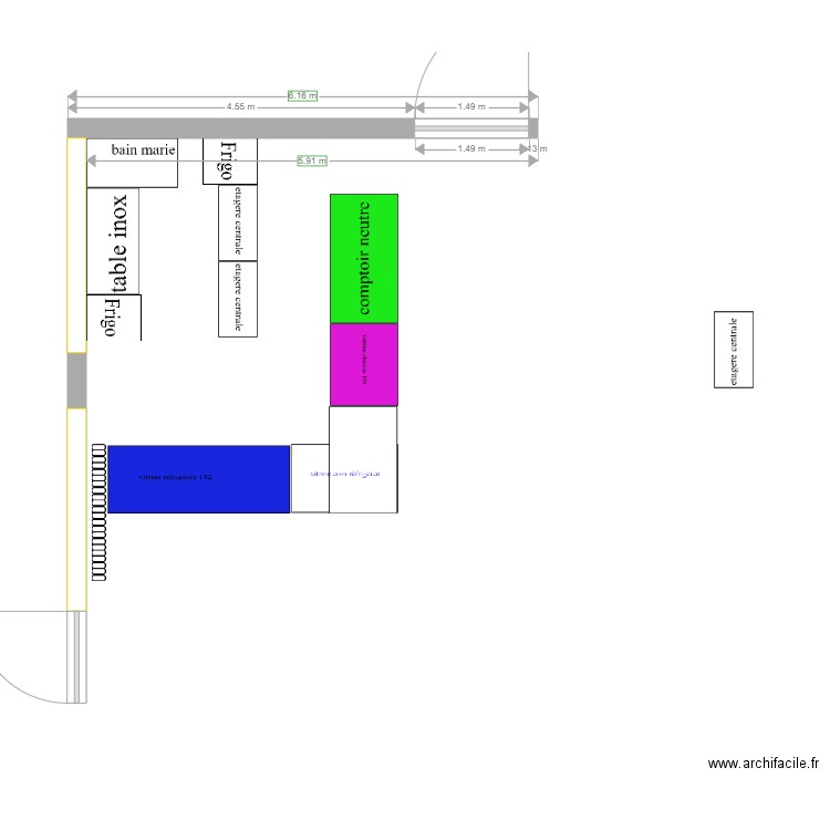 Shop Contern Vs Dany3. Plan de 0 pièce et 0 m2