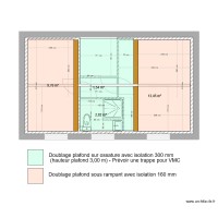 plan etage placo étage