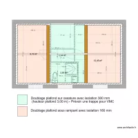 plan etage placo &eacute;tage