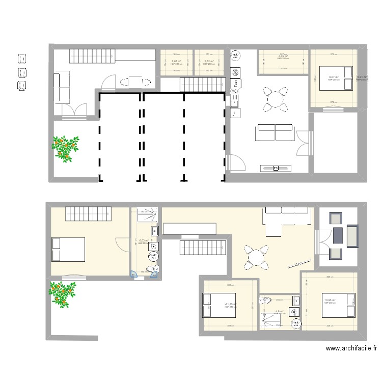 terrain opoul 140m2 essai 2. Plan de 0 pièce et 0 m2