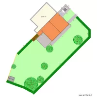 plan de masse maison initial