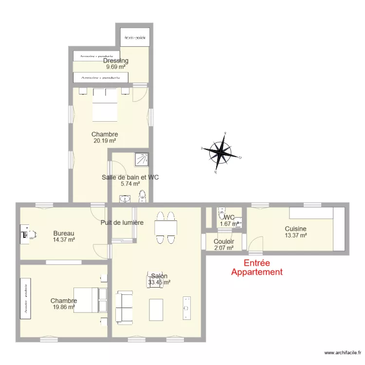 FIORANI vide. Plan de FIORANI vide. Plan de