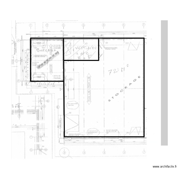 44753. Plan de 2 pièces et 63 m2