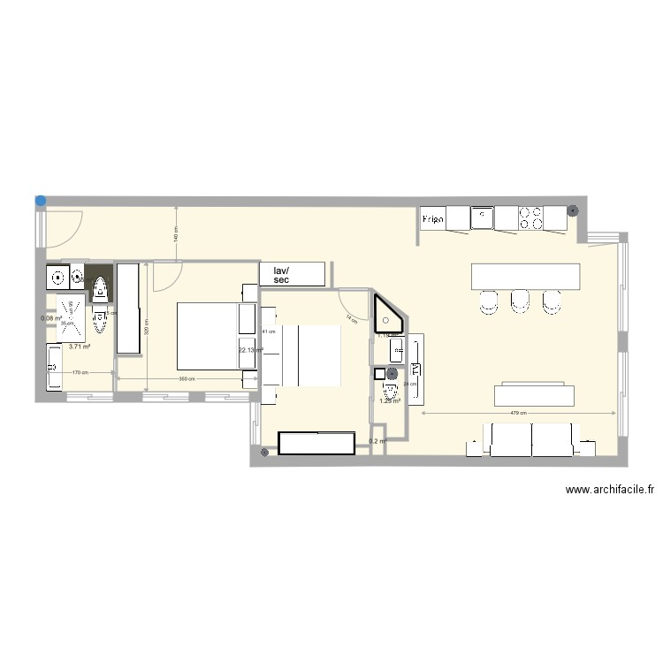  jorje juan 21 opcion 18. Plan de 0 pièce et 0 m2