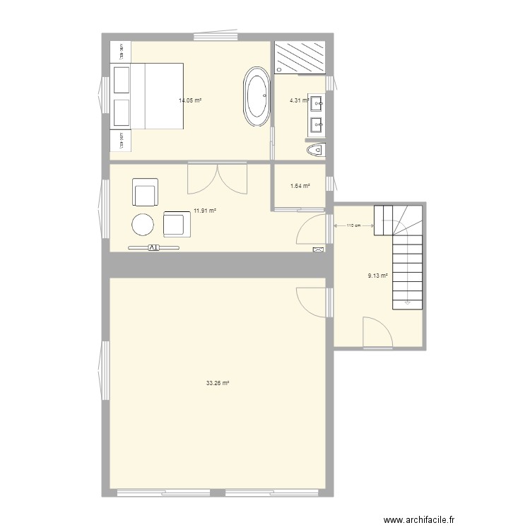 K ET N 2  i. Plan de 0 pièce et 0 m2