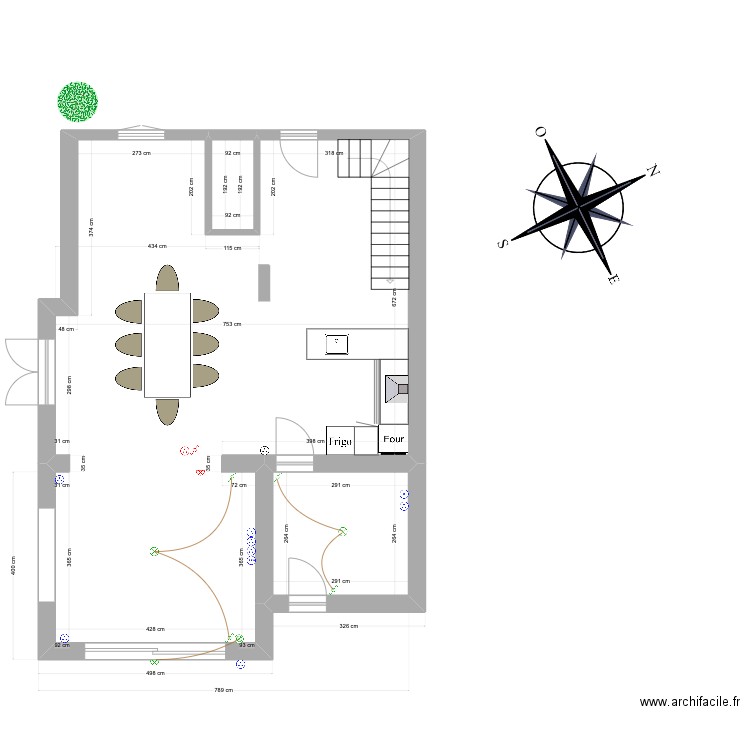 plan extension ELEC. Plan de 0 pièce et 0 m2