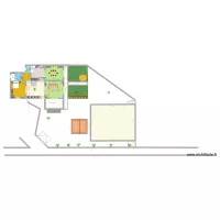 Plan rez de chaussee simple + jarin