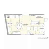 double sejour cotes eclairage 