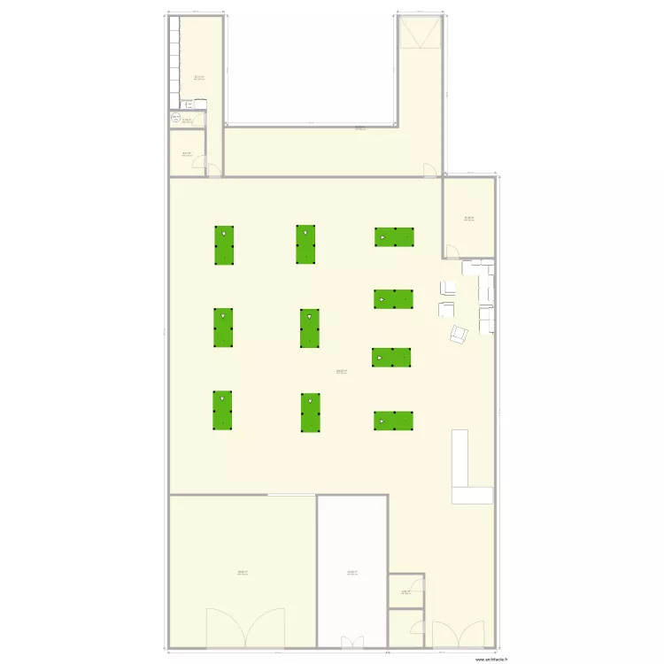 plan chatelet sabli&egrave;res. Plan de 