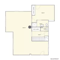 Salon cuisine maison chevaigne vide