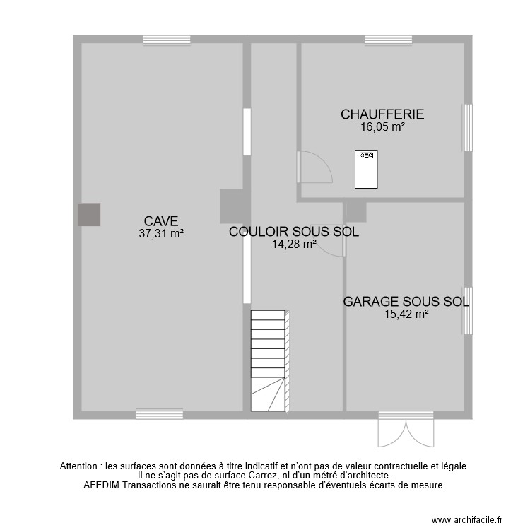 BI 6885 SOUS SOL. Plan de 0 pièce et 0 m2