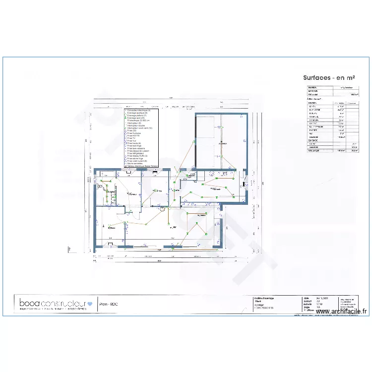 PLAN ELEC THIVET. Plan de PLAN ELEC THIVET. Plan de