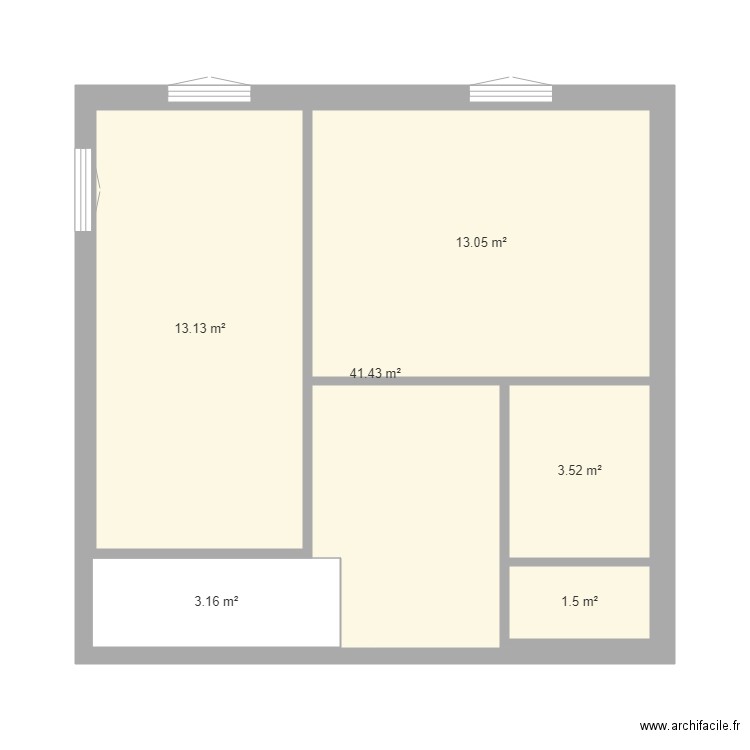etage3. Plan de 0 pièce et 0 m2