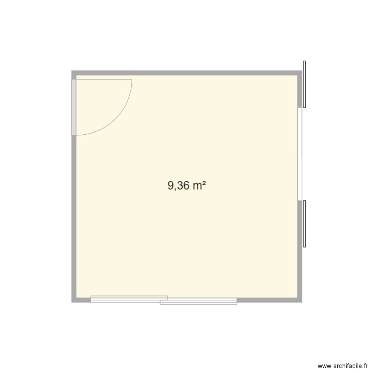 BURO de base. Plan de 0 pièce et 0 m2