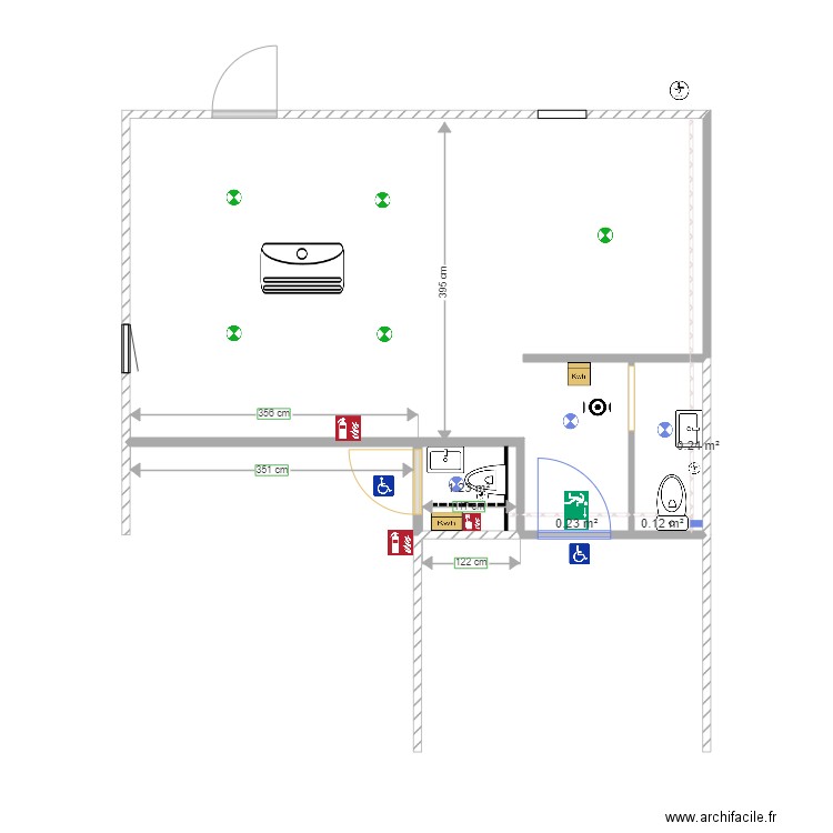 GODIVA. Plan de 0 pièce et 0 m2