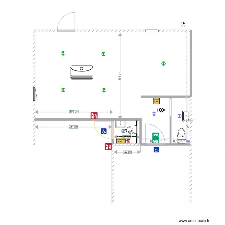 GODIVA. Plan de 
