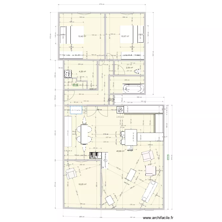PETIT PORT 3. Plan de 
