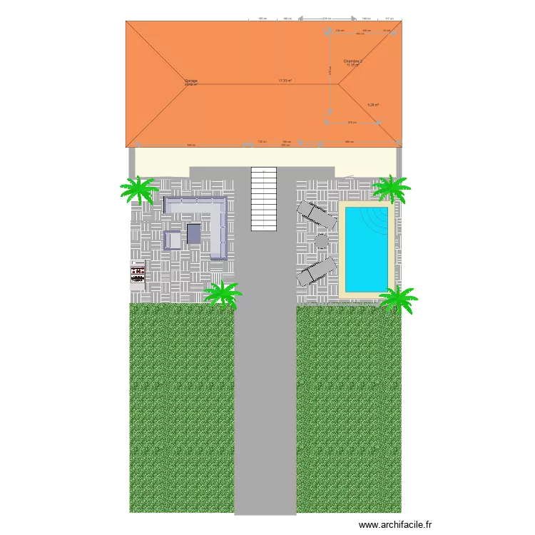 Ext&eacute;rieur. Plan de 