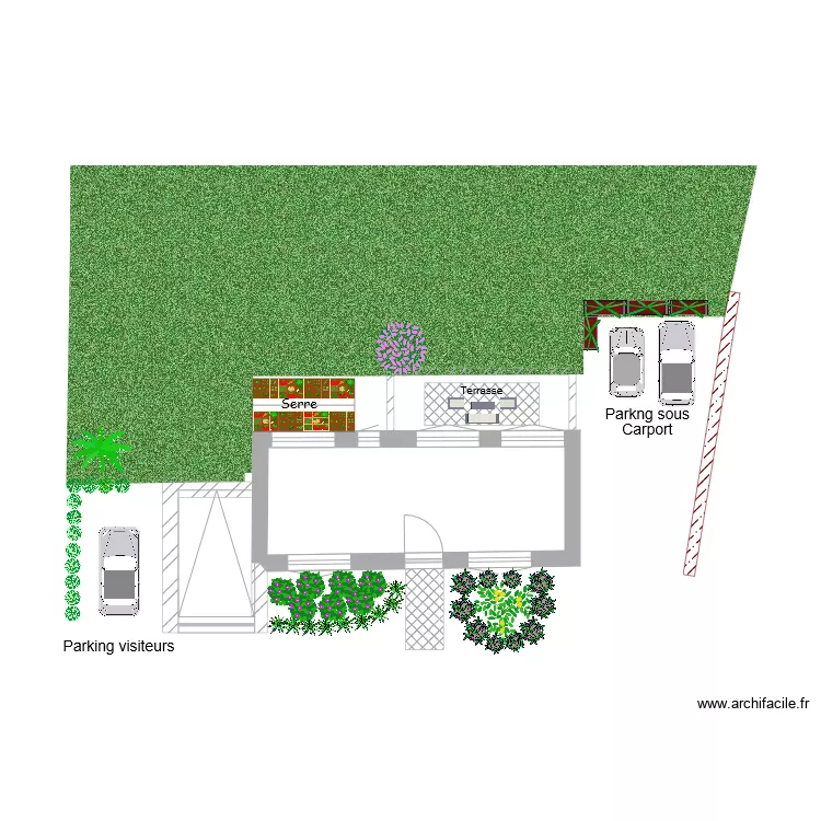 Leblud Havr&eacute;. Plan de 