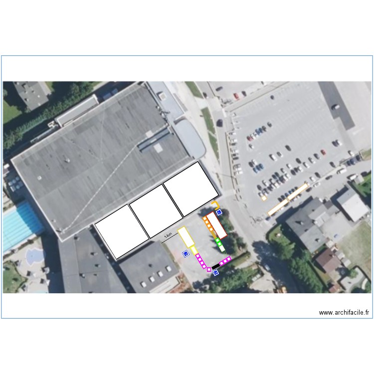 HR ALPS - VILLAGE MEGEVE. Plan de 0 pièce et 0 m2