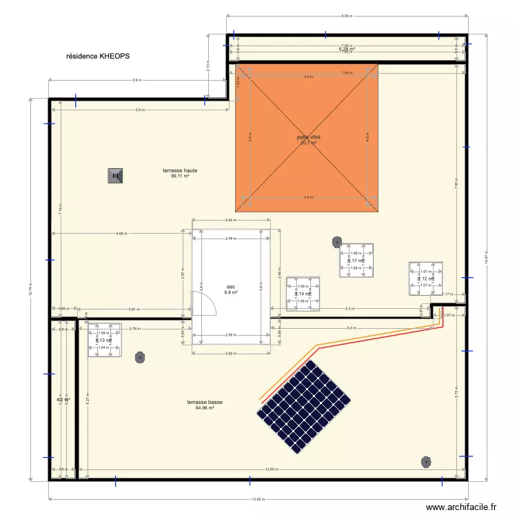 RESIDENCE KHEOPS veron Immo. Plan de RESIDENCE KHEOPS veron Immo. Plan de
