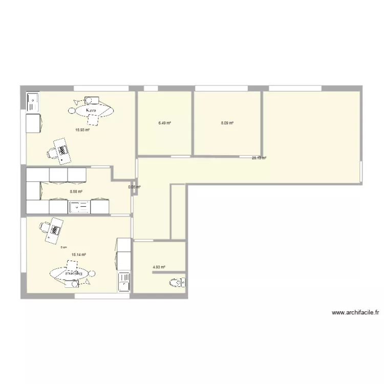 GRAVIER 312017. Plan de 