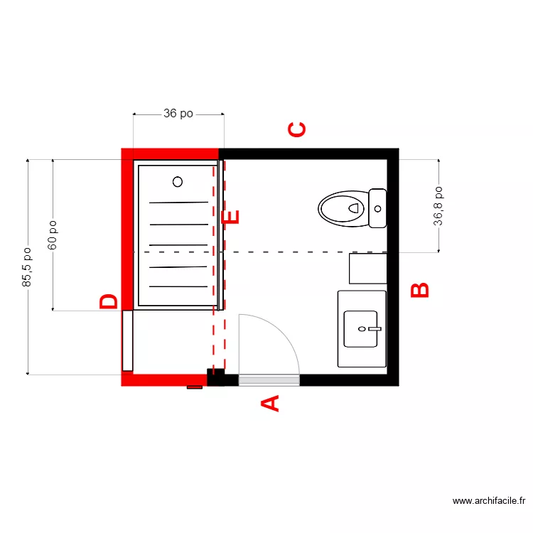 nath R Menuiserie. Plan de 