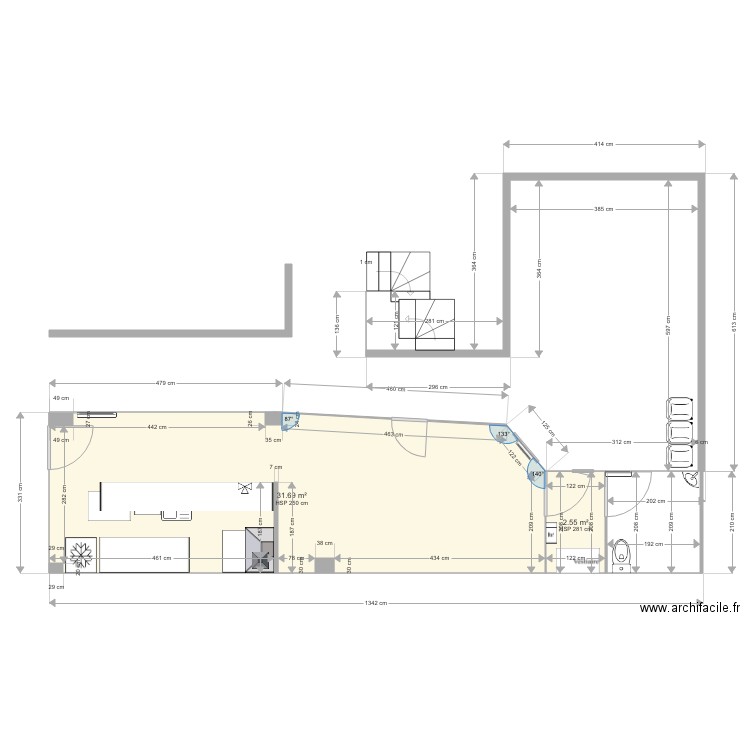 Plan 108 Saussure V03 draft . Plan de 0 pièce et 0 m2